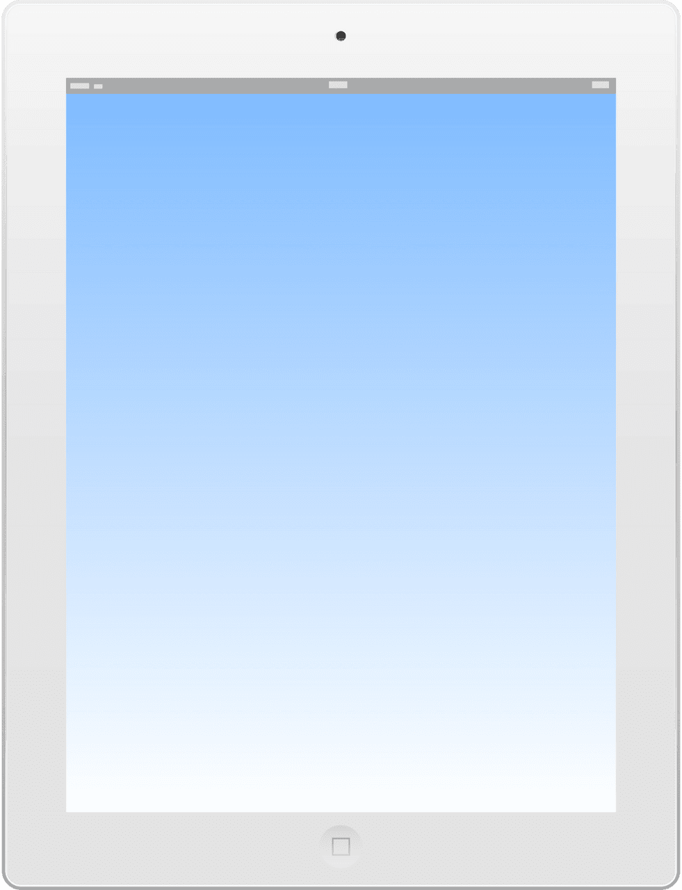 Ipad tablet vector clipart images 2