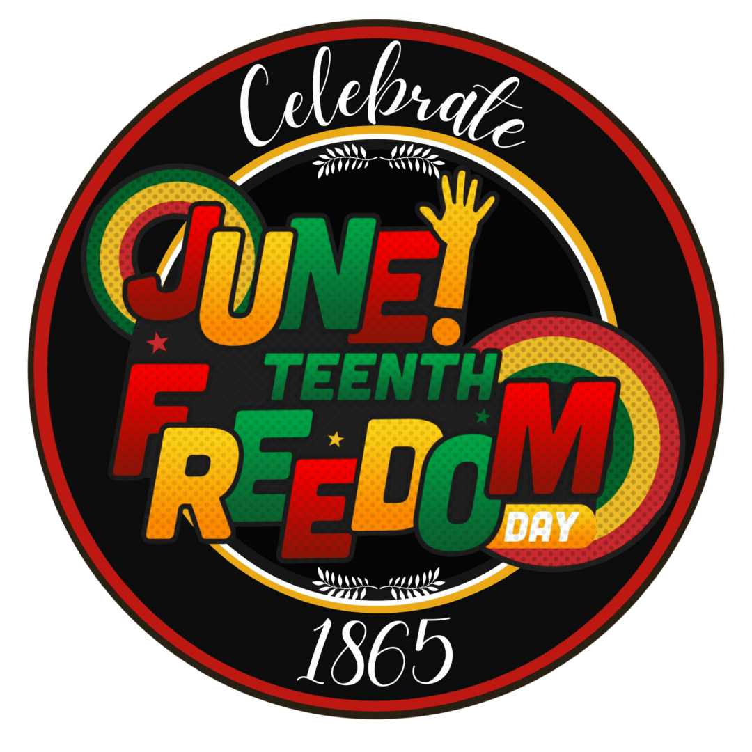 Juneteenth cultural festival clipart transparent