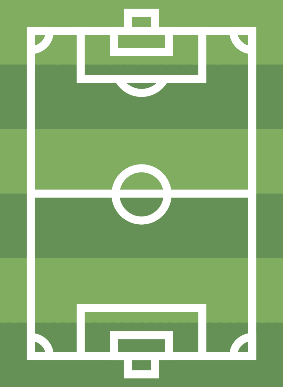 Football field soccer vector clipart images 2