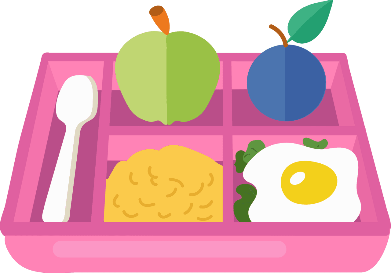 For lunch box vector clipart images