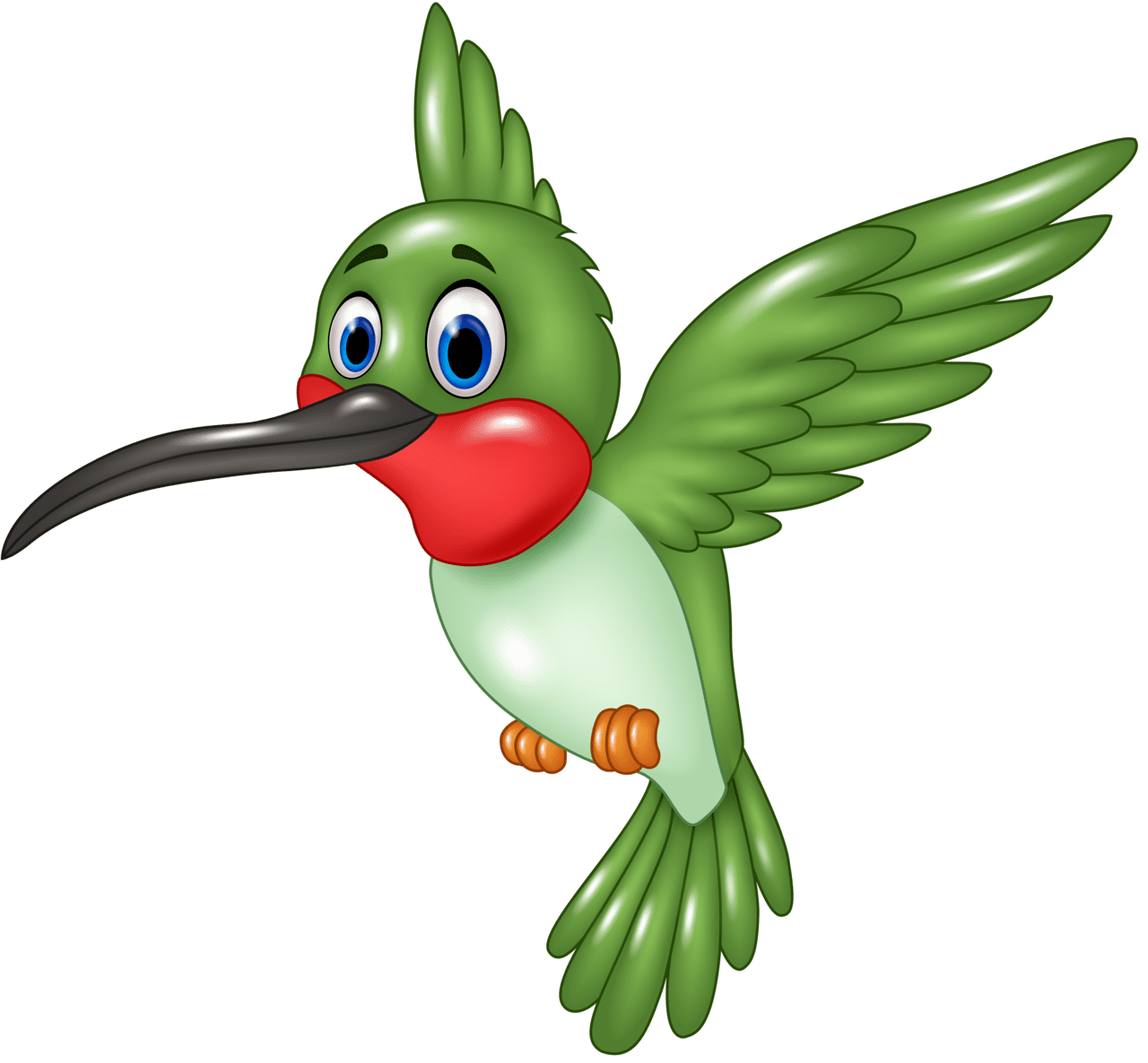 Hummingbird pin page clipart logo 3