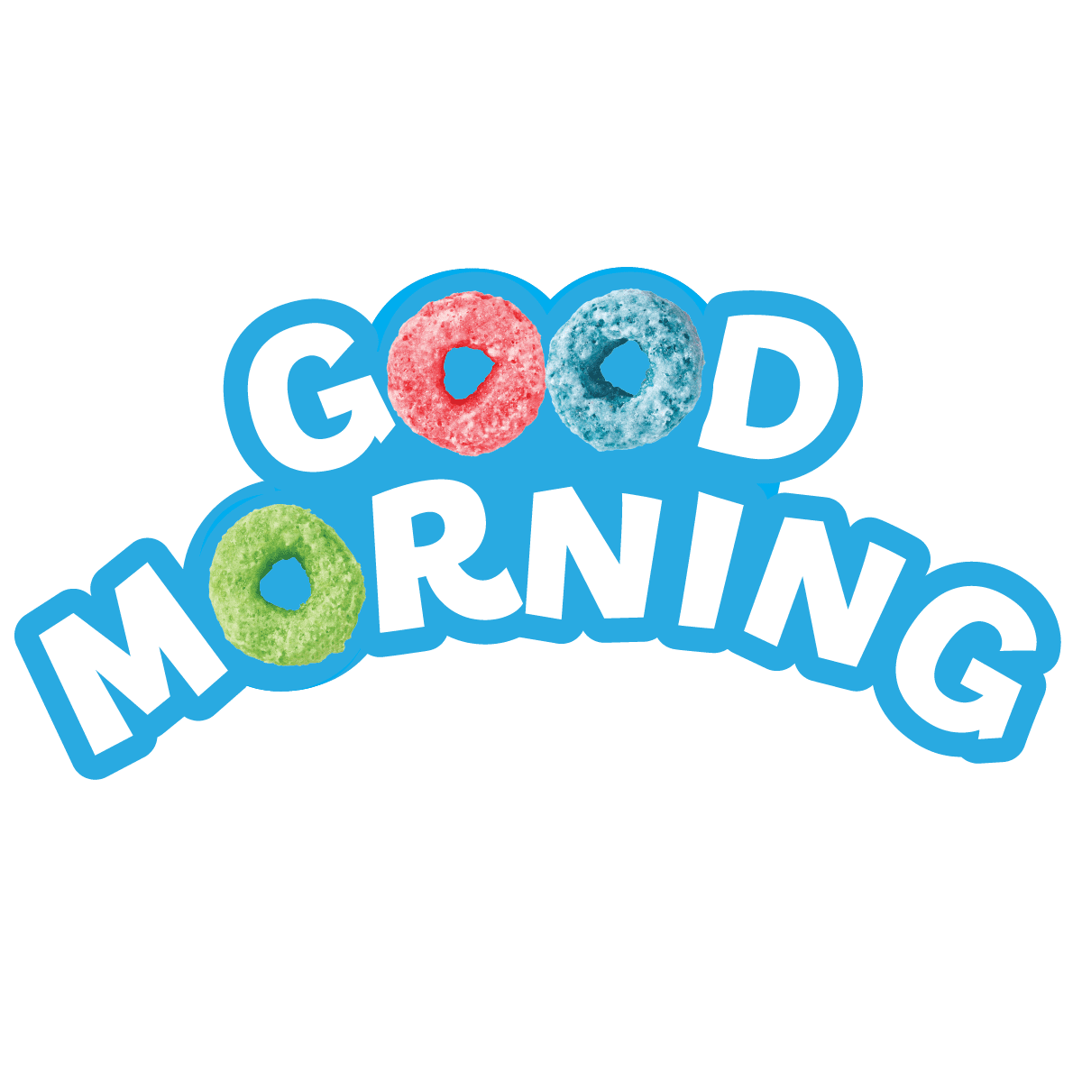 Good morning froot loops robby howard clipart logo