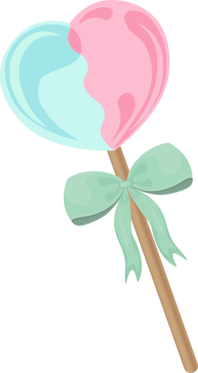 Lollipop pin page clipart image 3