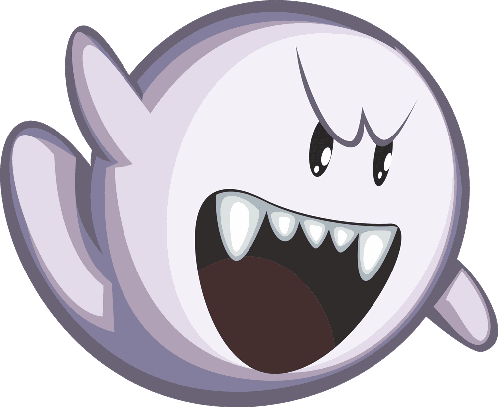 Cute ghost image for clipart 3