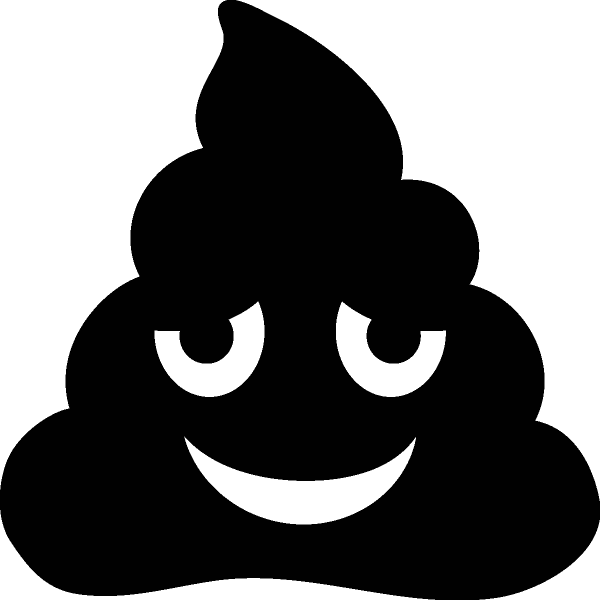 Poop pile of poo emoji feces cdr clipart picture