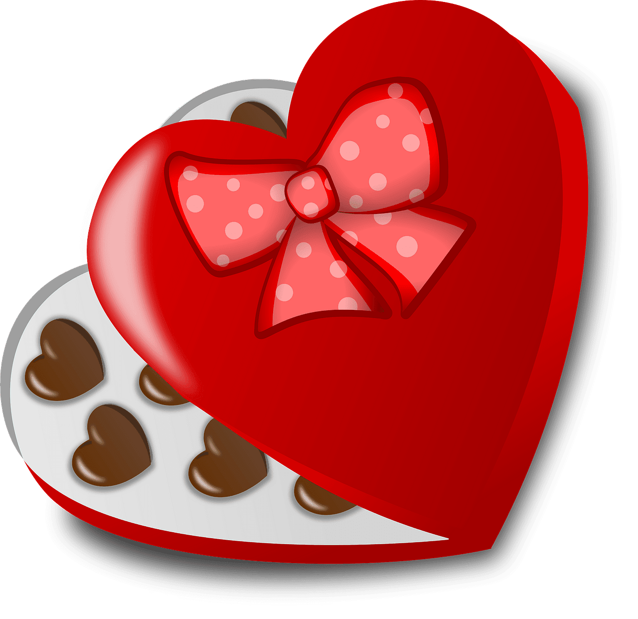 Box of chocolate vector clipart images