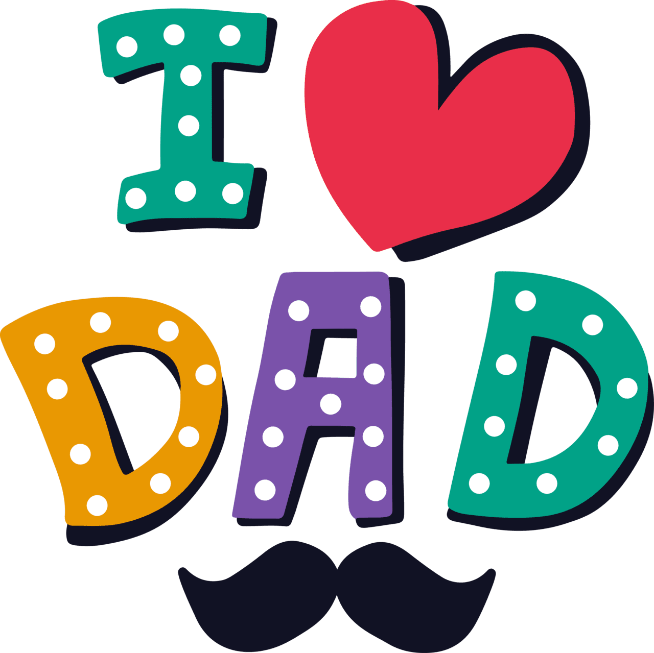 Love dad clipart picture