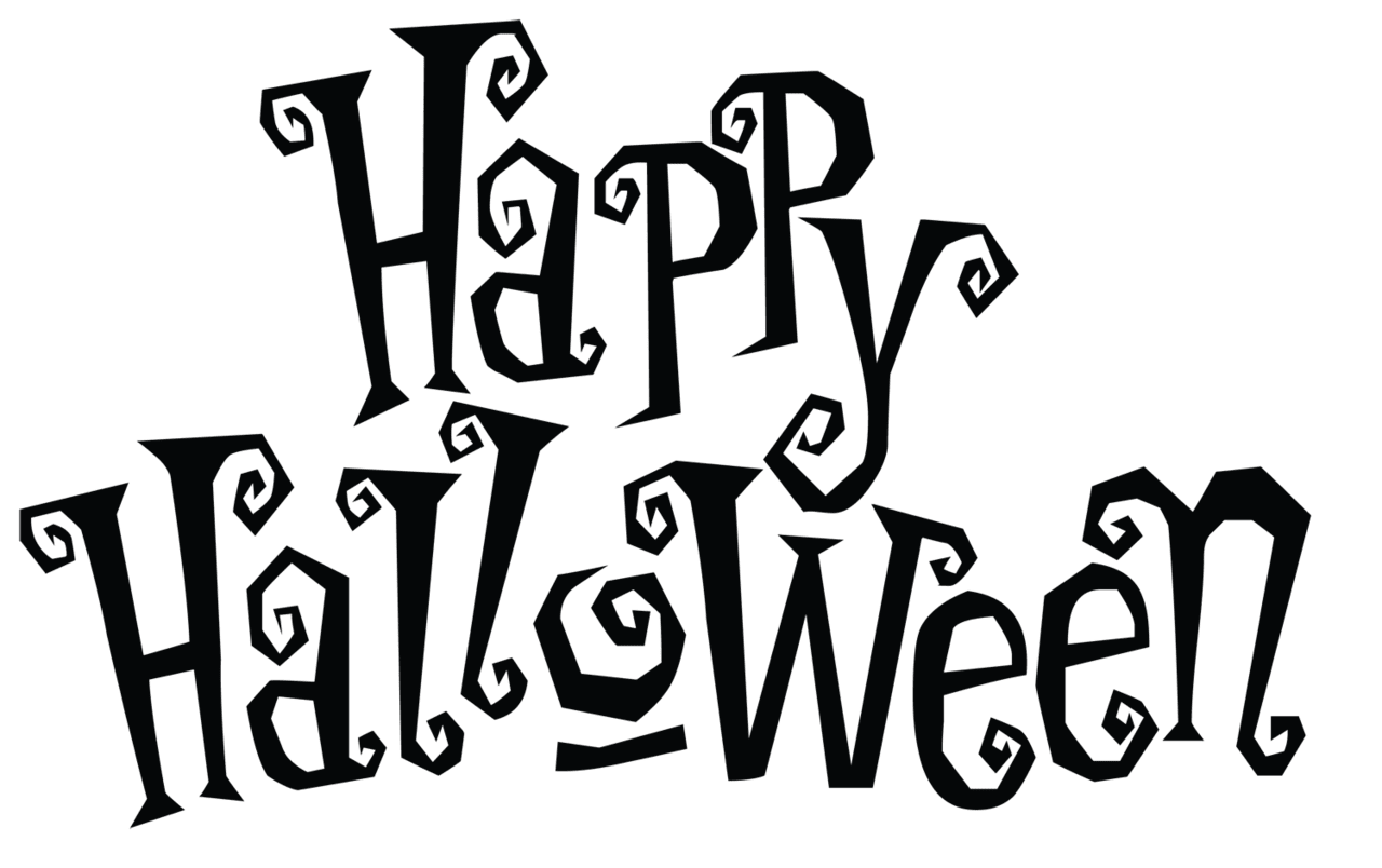 Halloween black and white pin page clipart free 2