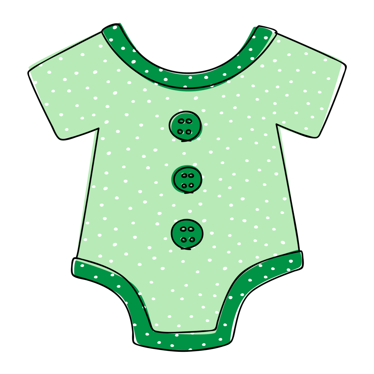 Clothing able baby esie clipart picture