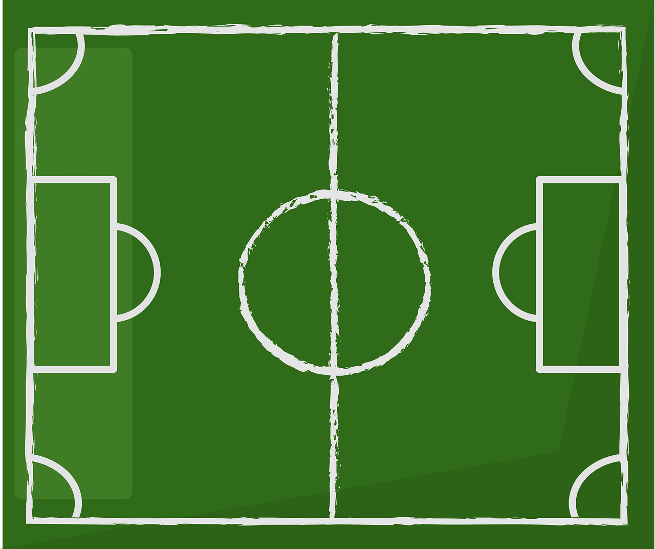 Football field vector clipart images 3