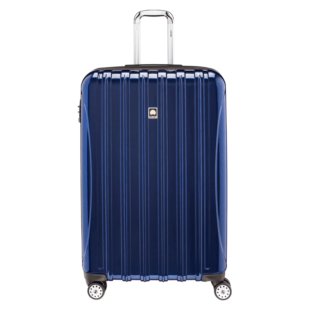 Suitcase blue luggage clipart logo
