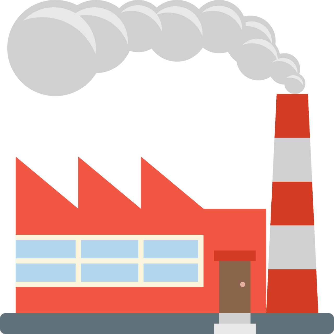 Factory vector emoji clipart