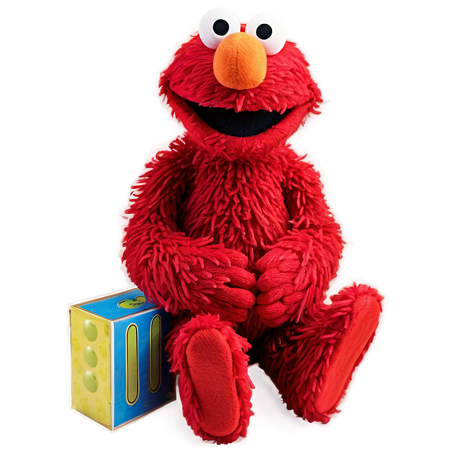 Elmo toy graphic kvj clipart transparent