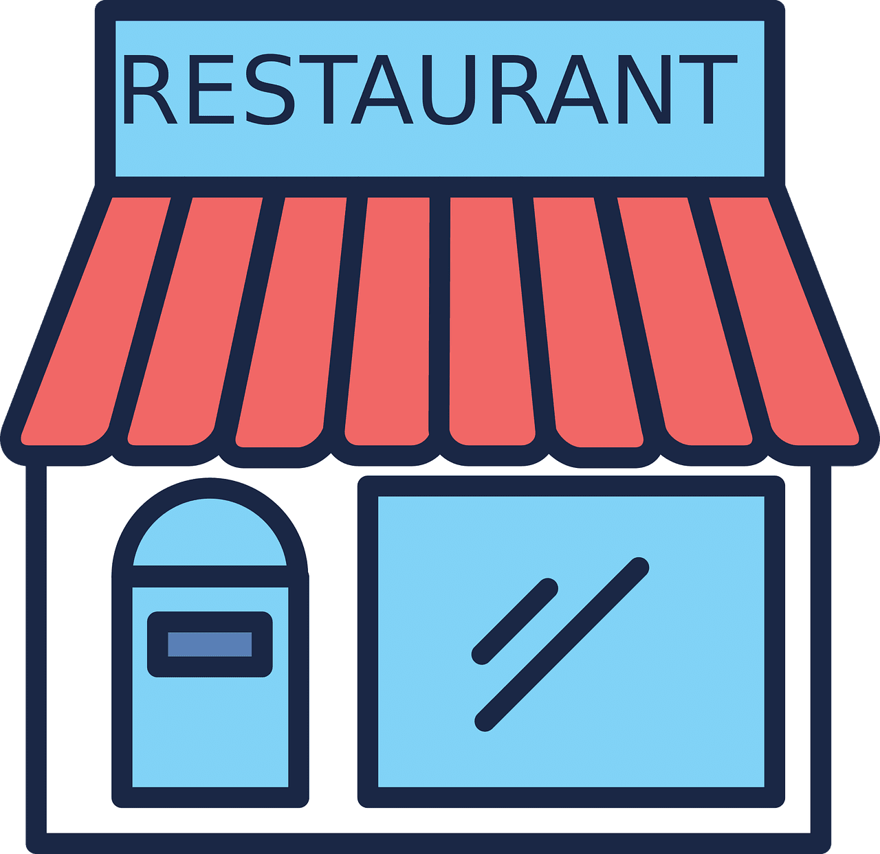 Restaurant vector art graphics clipart