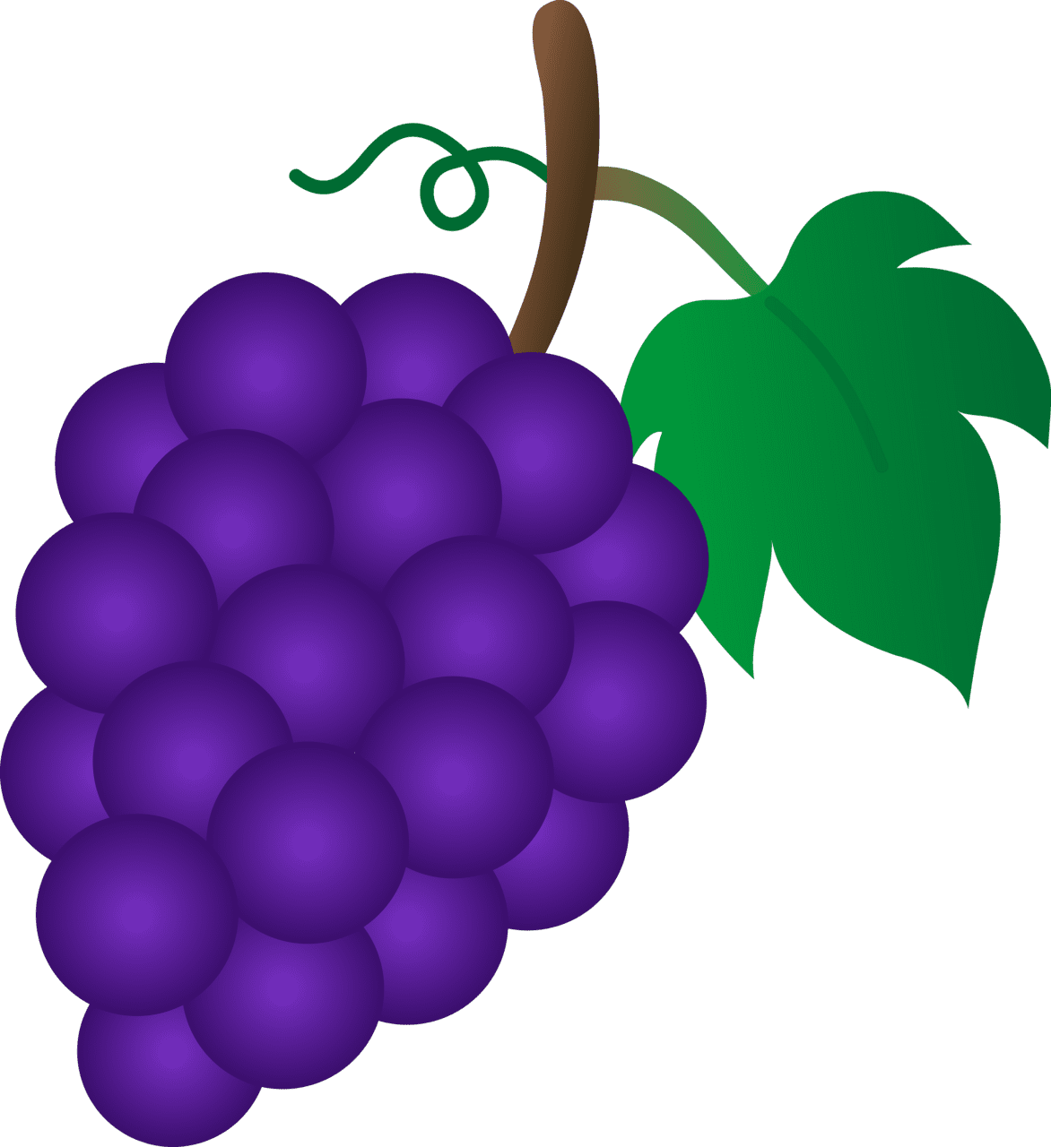 Fruits grapes clipart background