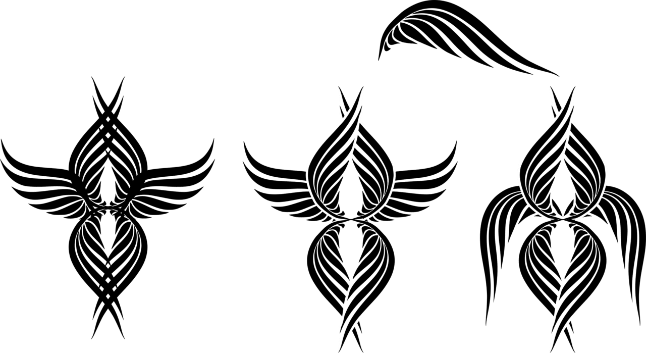 Seraphim wings clipart transparent