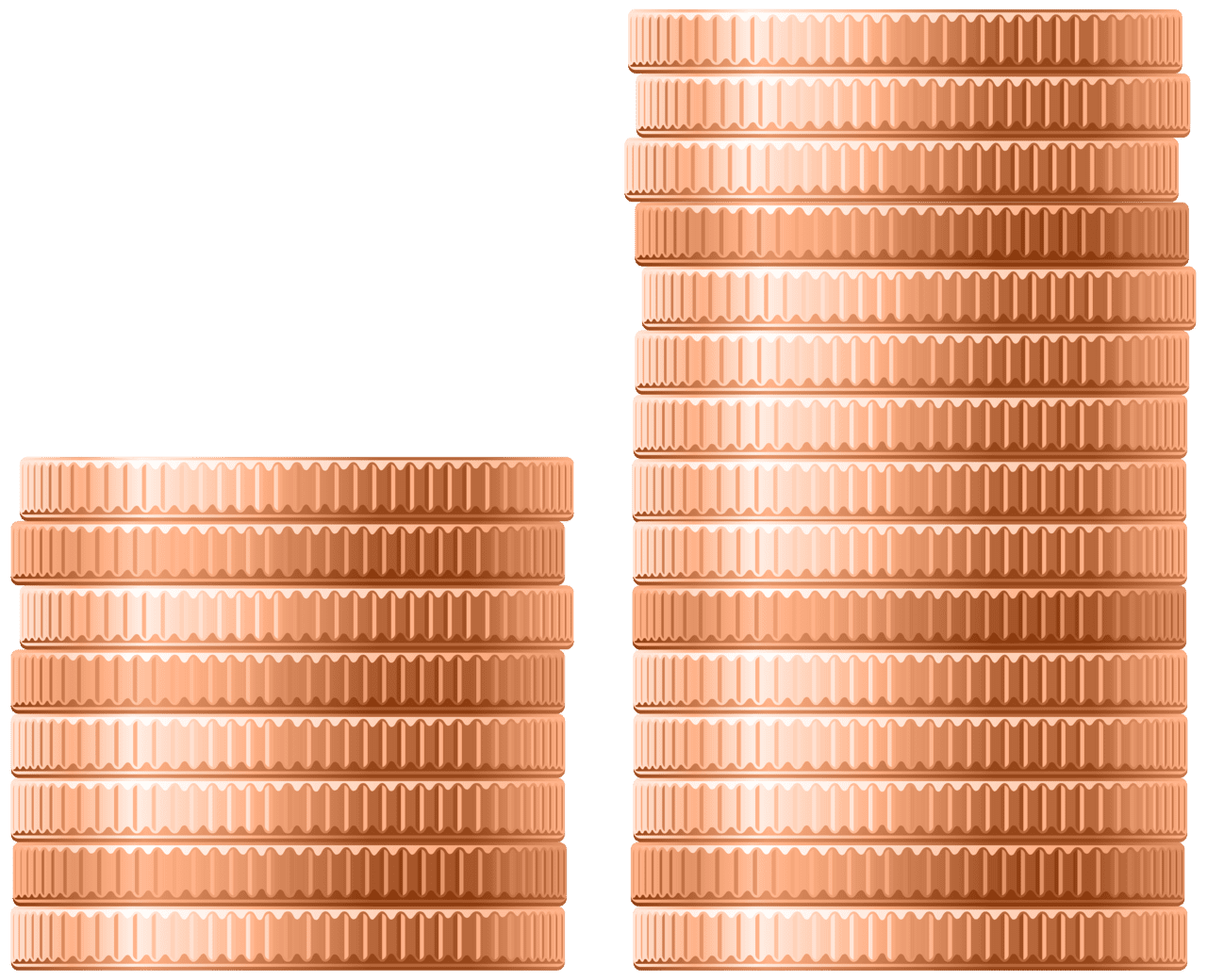 Copper coin clipart high quality images and