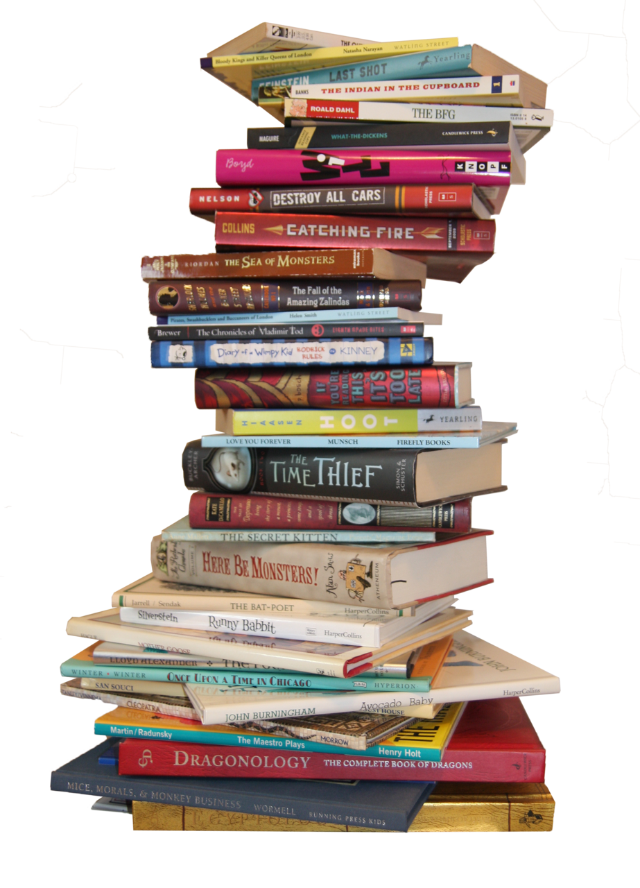 Stack of books pin page clipart picture