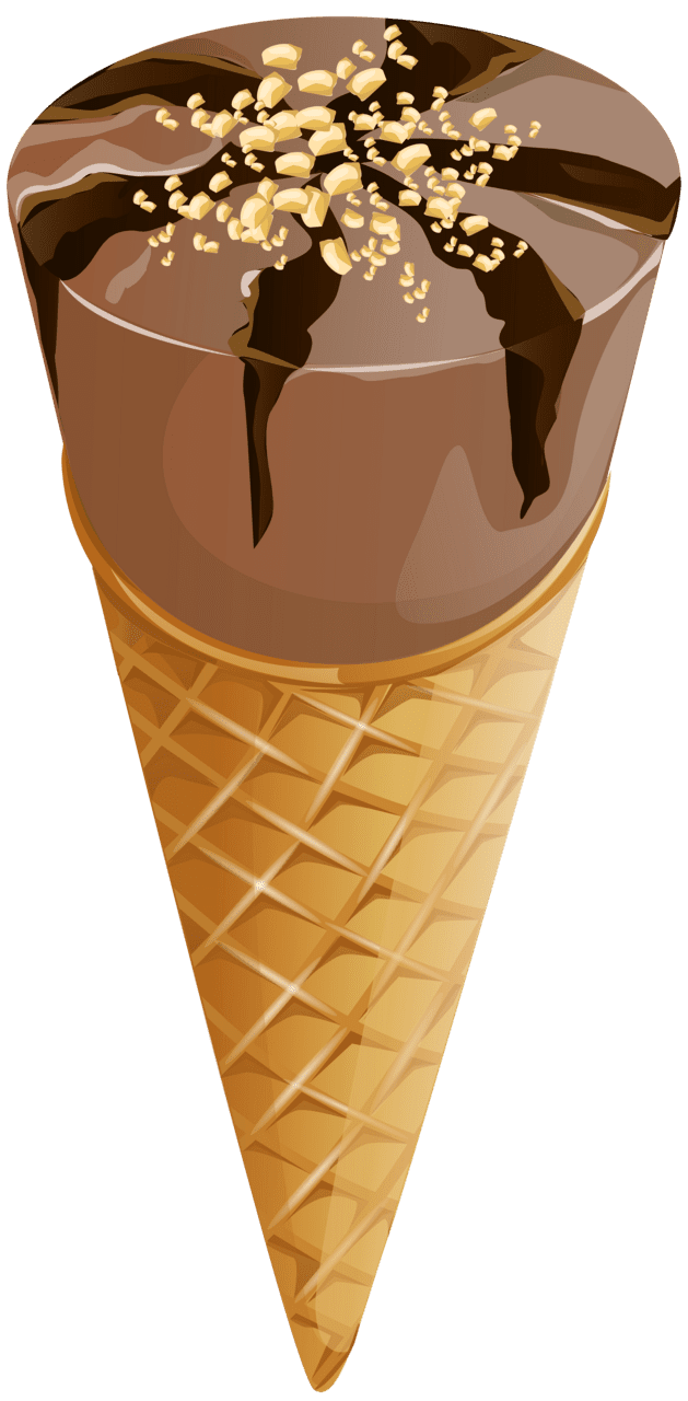 Chocolate ice cream clipart image