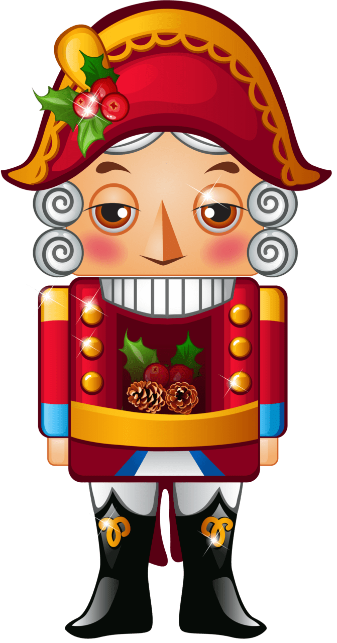 Nutcracker pin page clipart logo 2