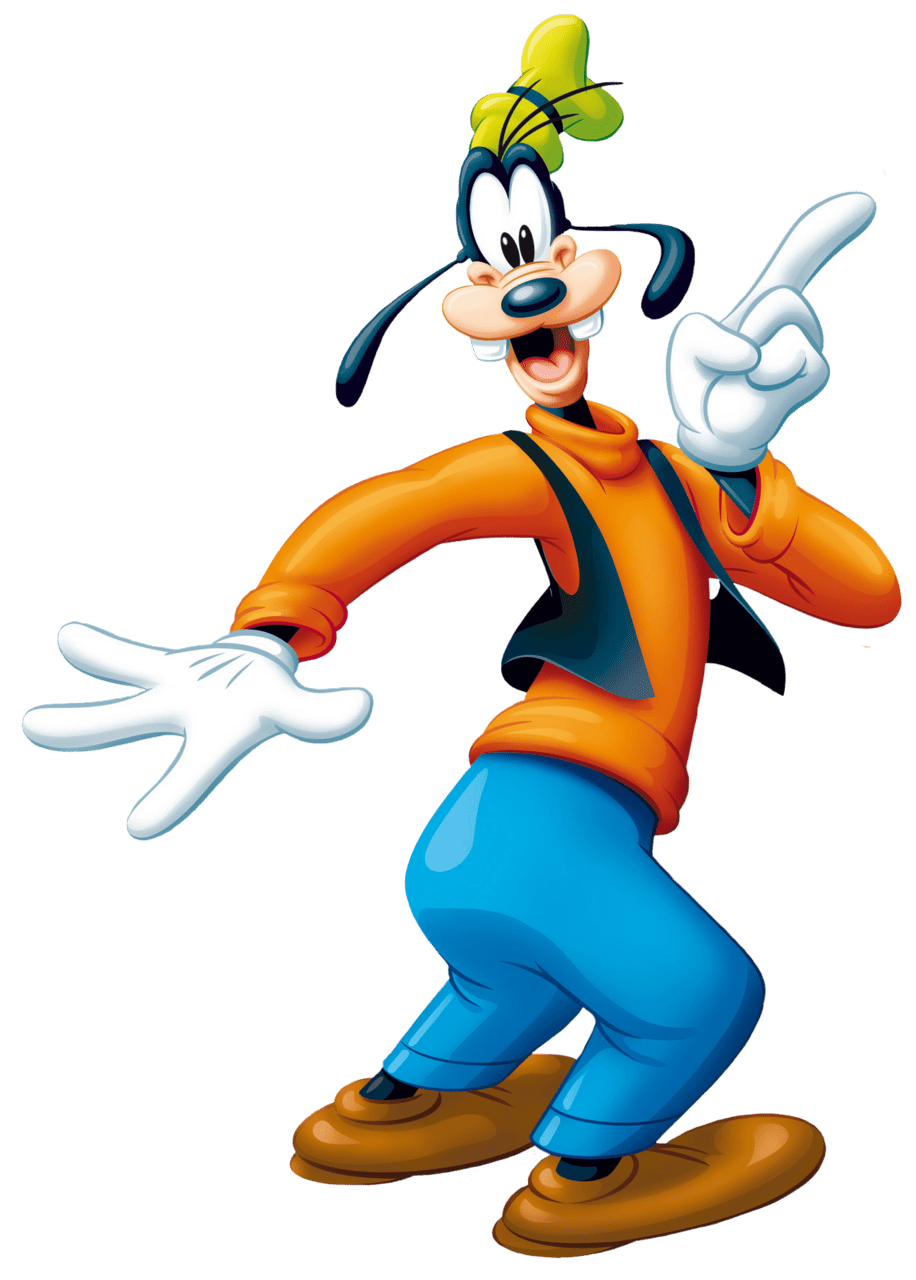 Funny goofy clipart logo