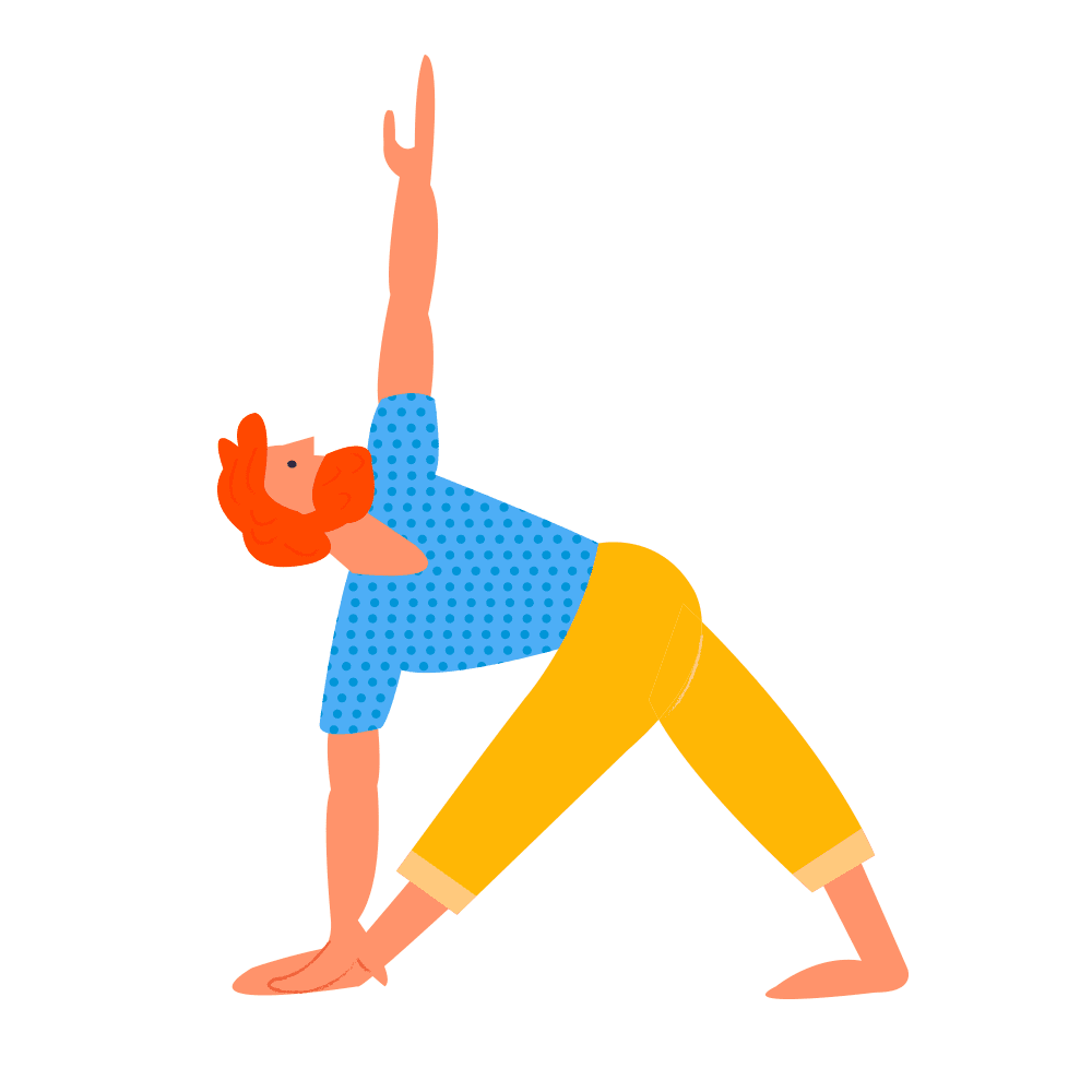 Yoga poses and their benefits to your body clipart free