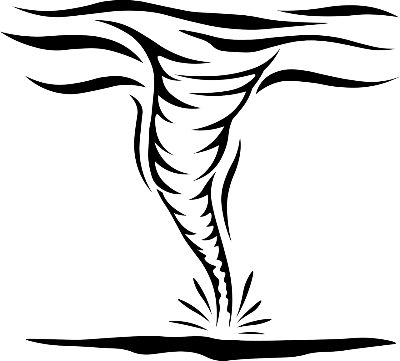 Tornado twister clipart images