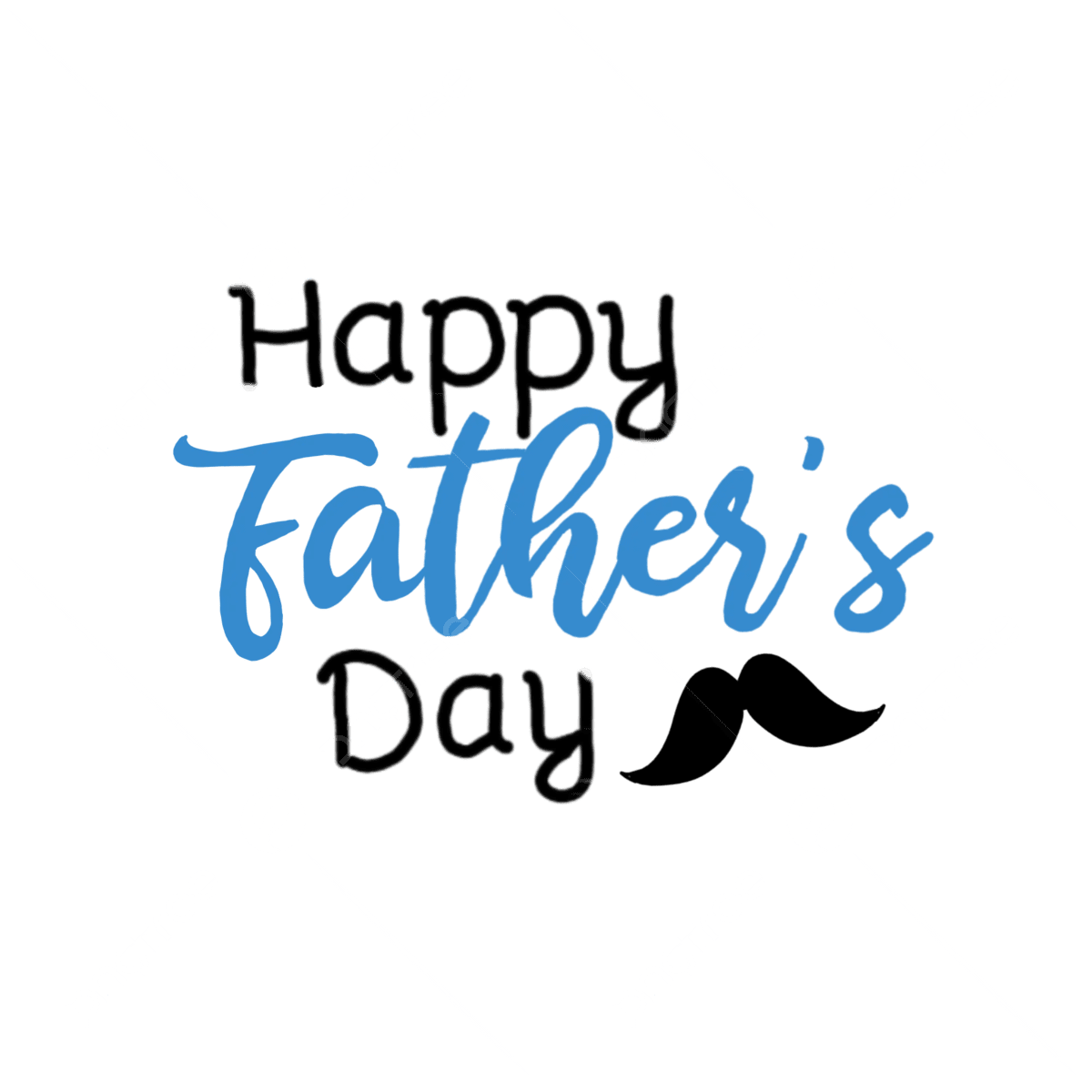 Happy fathers day logo greeting father days clipart image and for