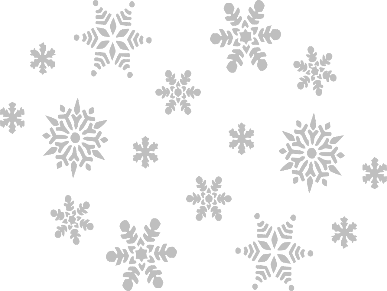 Snowfall over snow falling vectors clipart