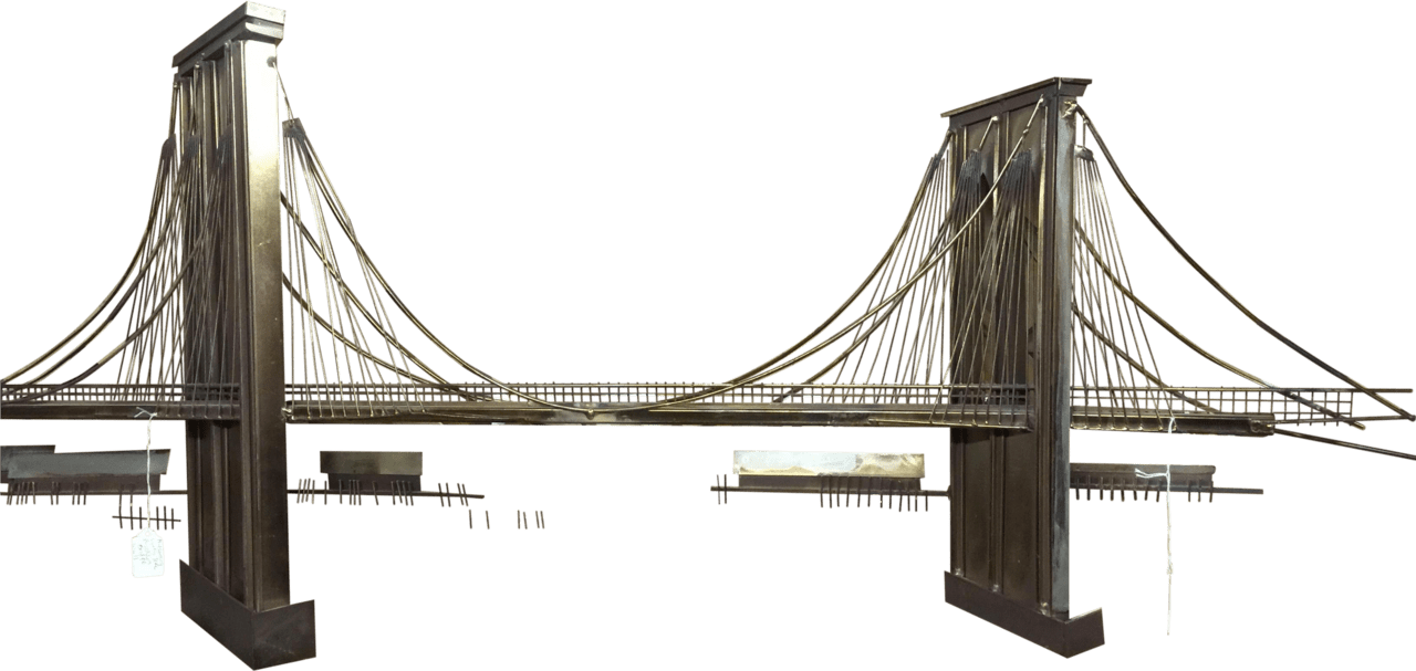 Brooklyn bridge background clipart