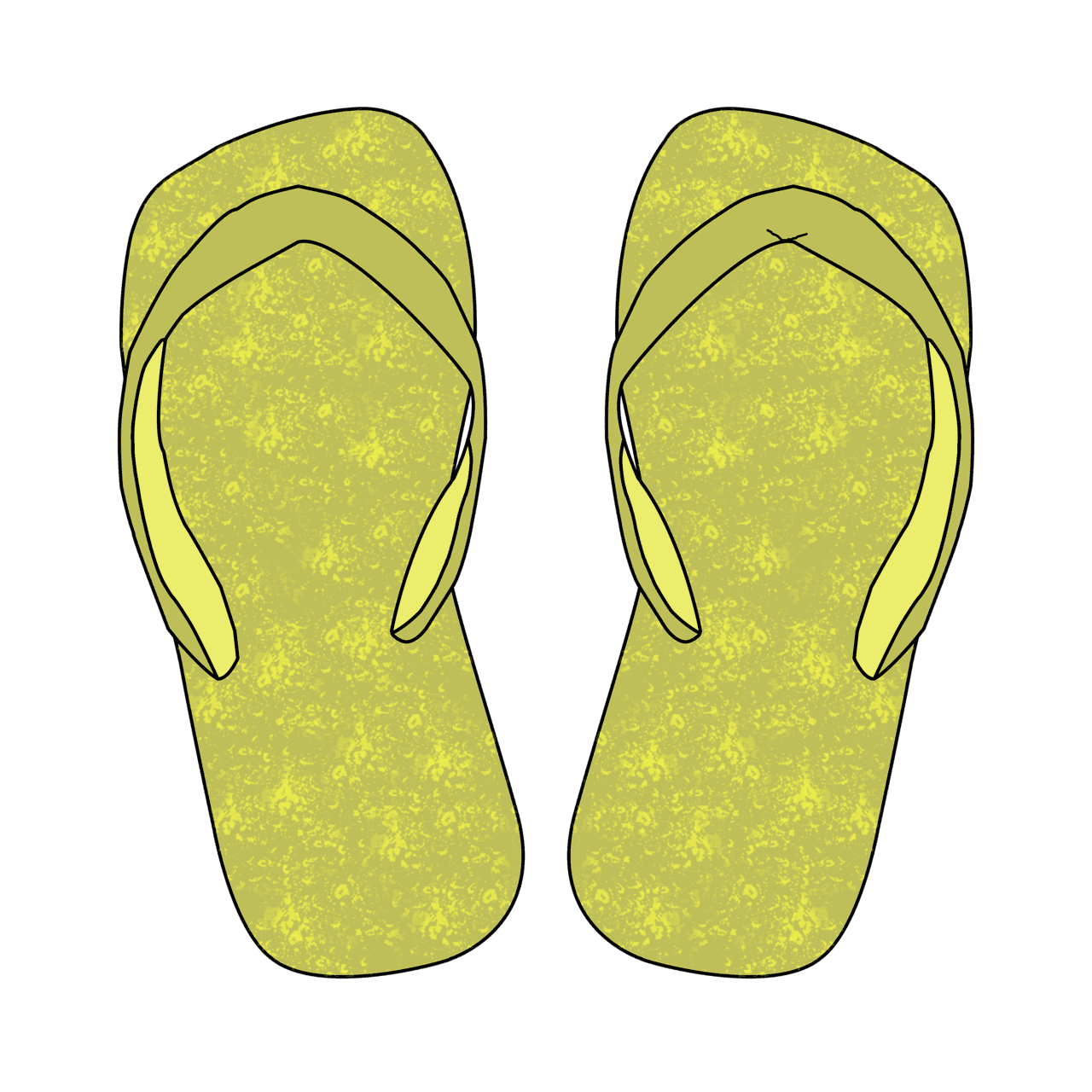 Flip flop clipart image