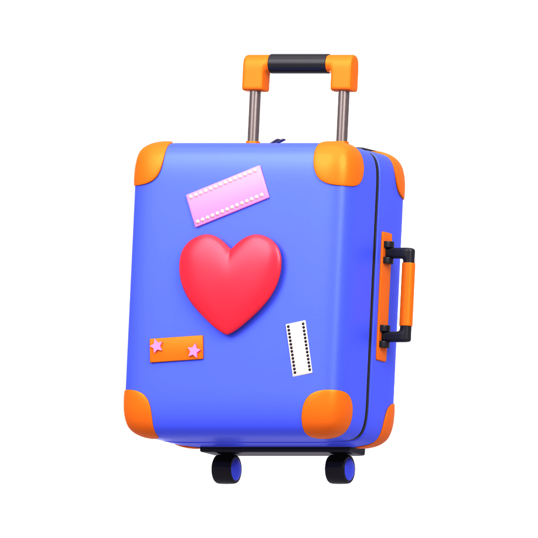 Suitcase pin page clipart photo