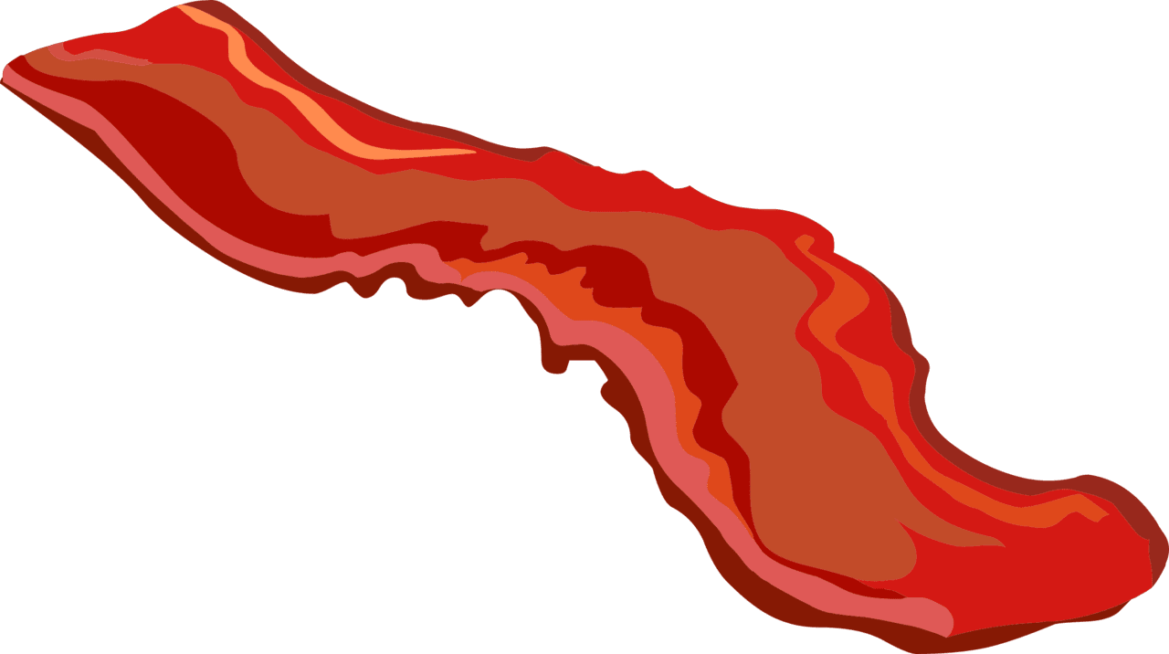 Bacon clipart background