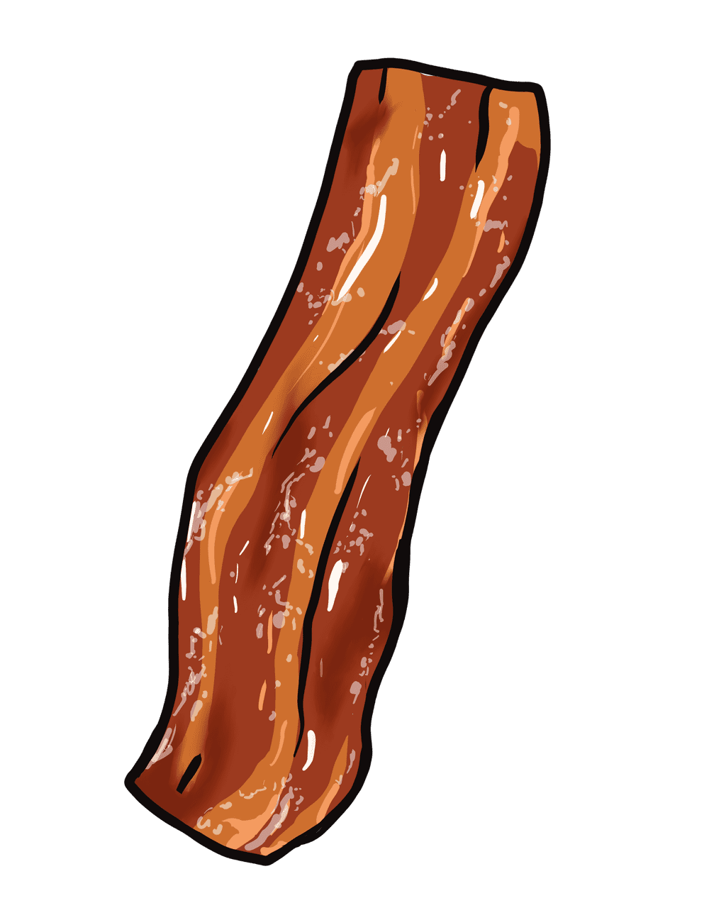 Bacon sticker alexis nikole art clipart picture