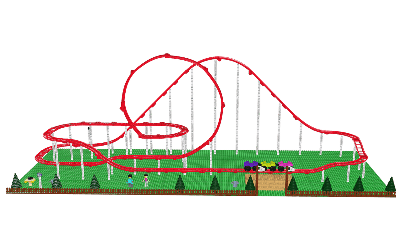 Roller coaster clipart clip art