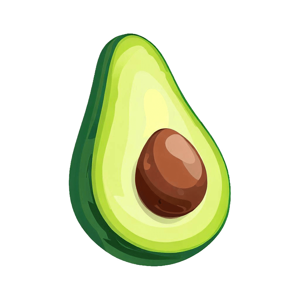 Avocado fruit clipart clip art