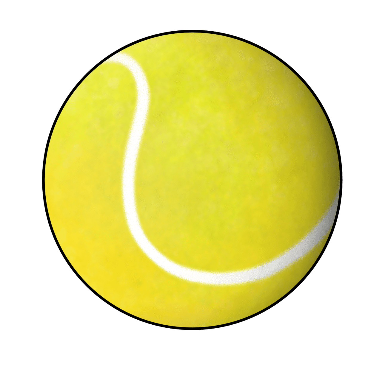 Cartoon image tennis ball hundreds of pictures daily doodle clipart