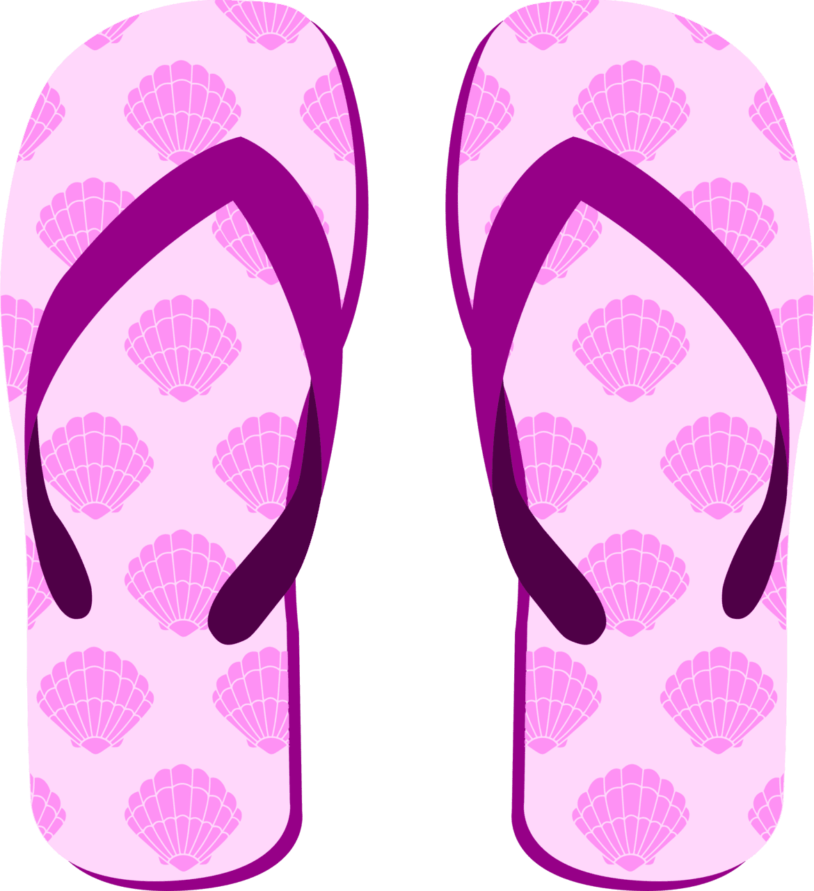 Flip flop image size clipart 5