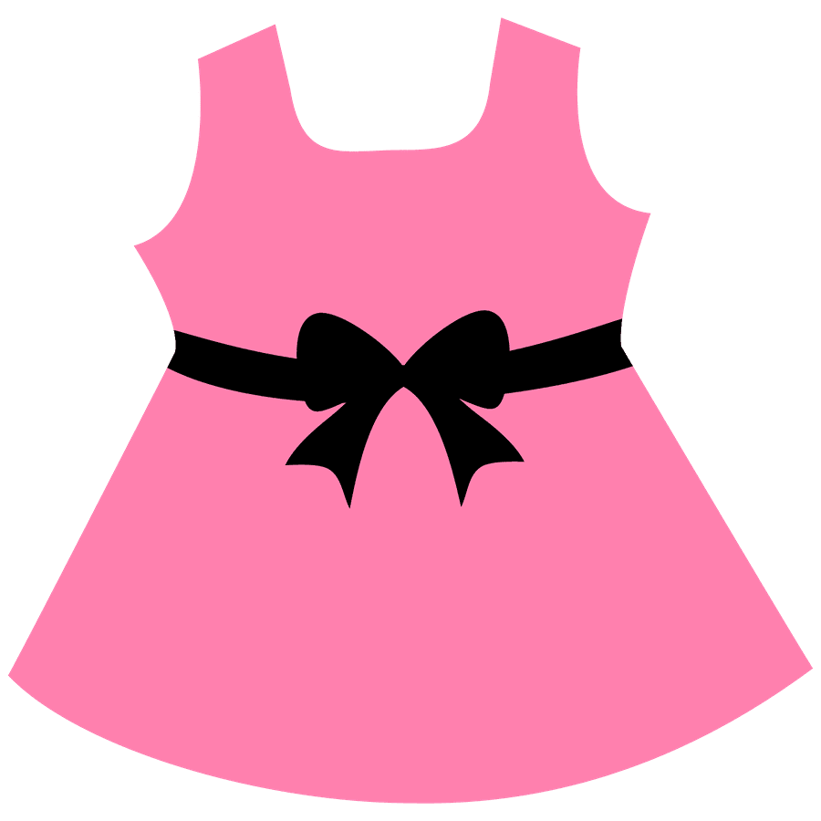 Dress pin page clipart clip art