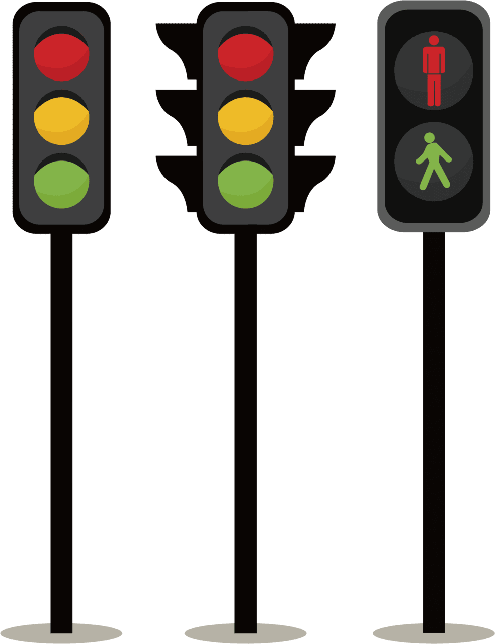 Traffic light adobe illustrator lamp cartoon clipart logo