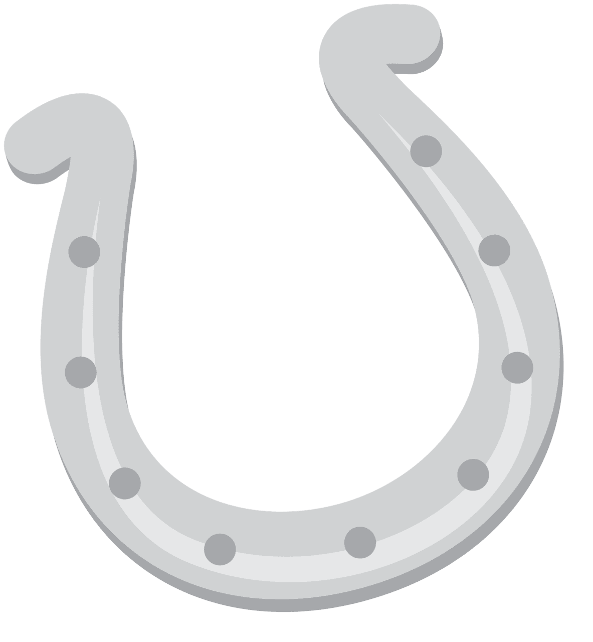 Horseshoe pin page clipart picture 2