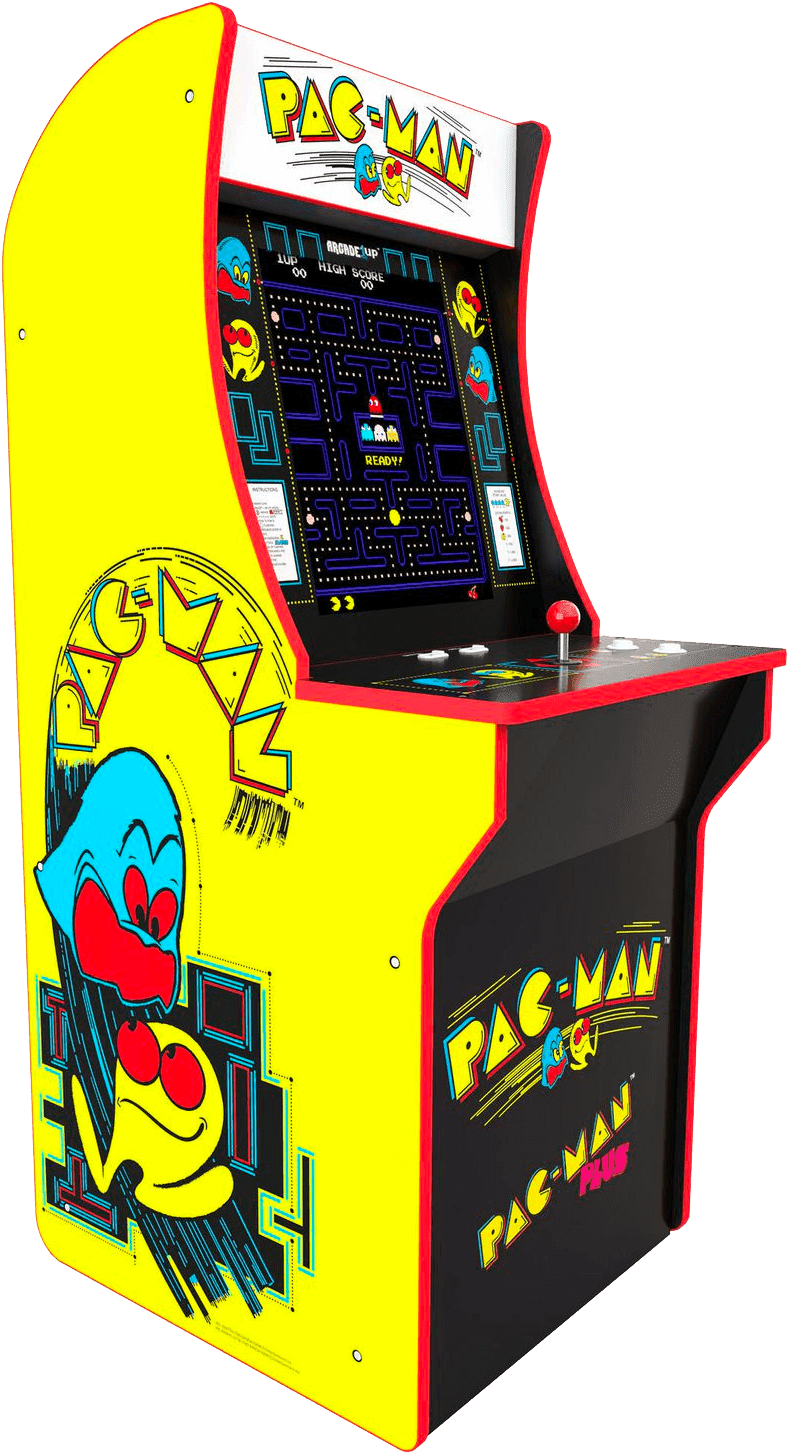 Video games pac man arcade game clipart vector