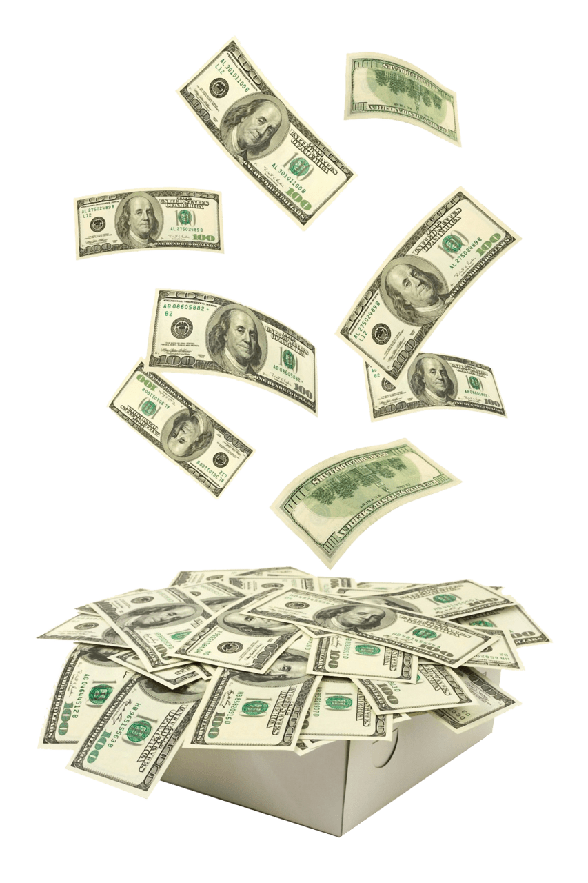 Dollar bill pin page clipart free