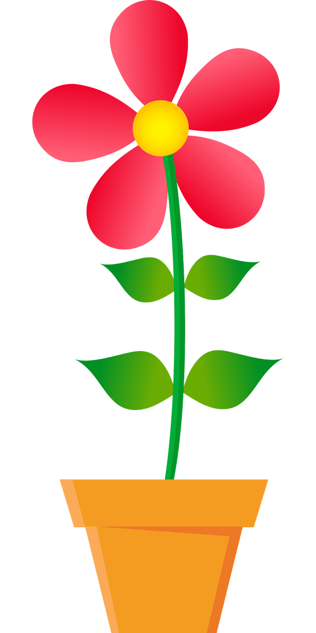 Flower pot blume clipart kostenlose vektorgrafik auf pixabay clip art