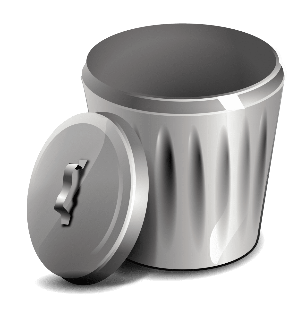 Garbage can trash image size clipart