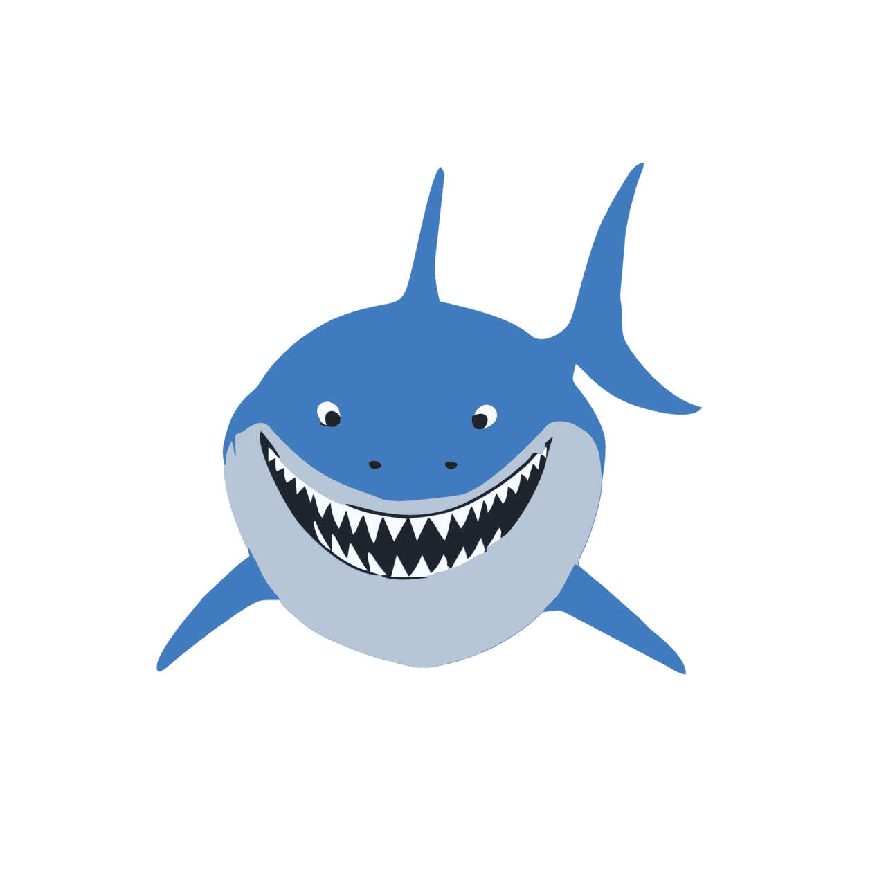 Baby shark finding nemo clipart transparent