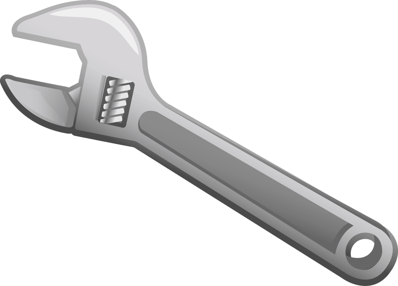 Wrench vector clipart images