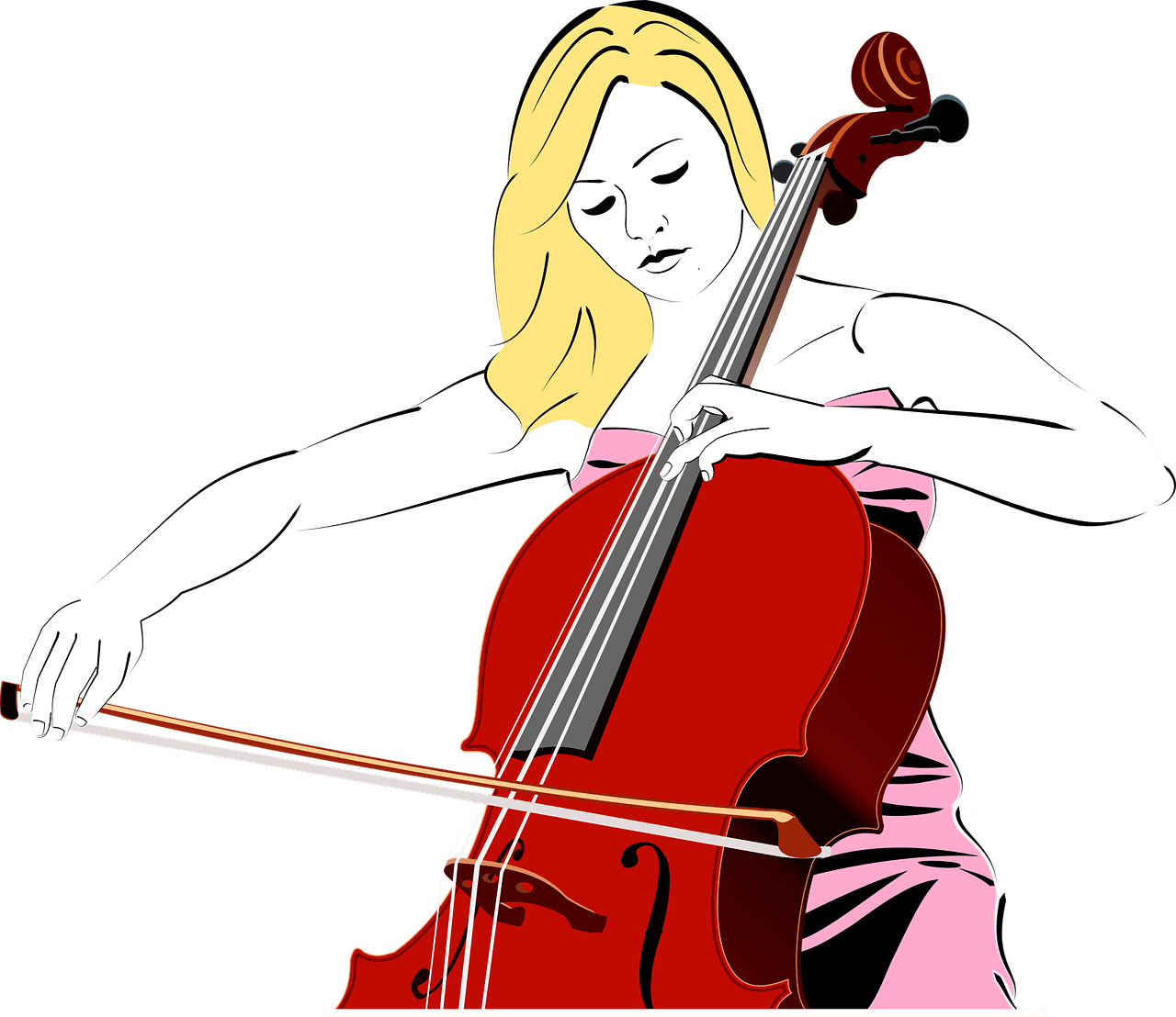 Violin clipart free