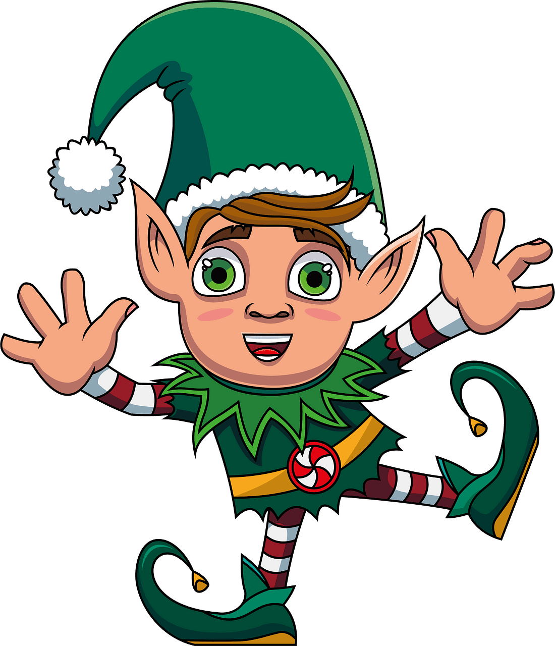 Elf the shelf shoe clipart images