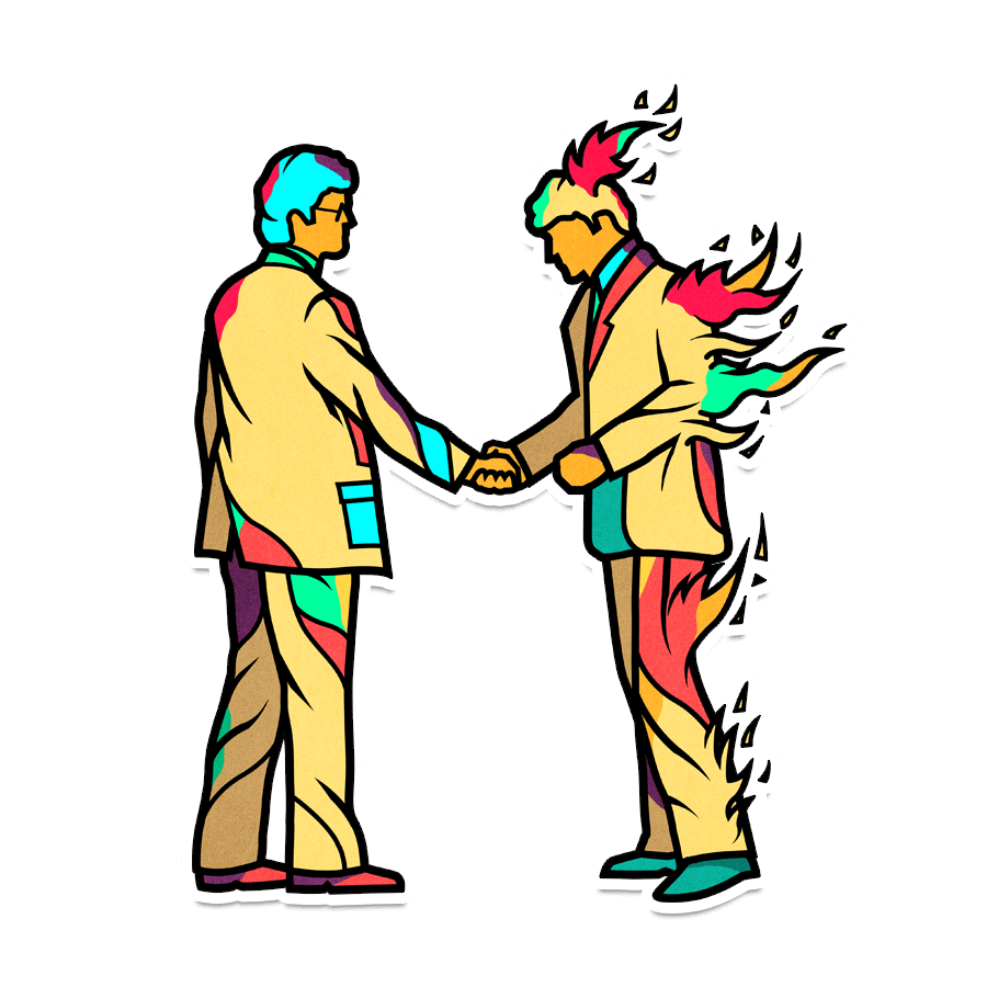 Shake hands clipart image